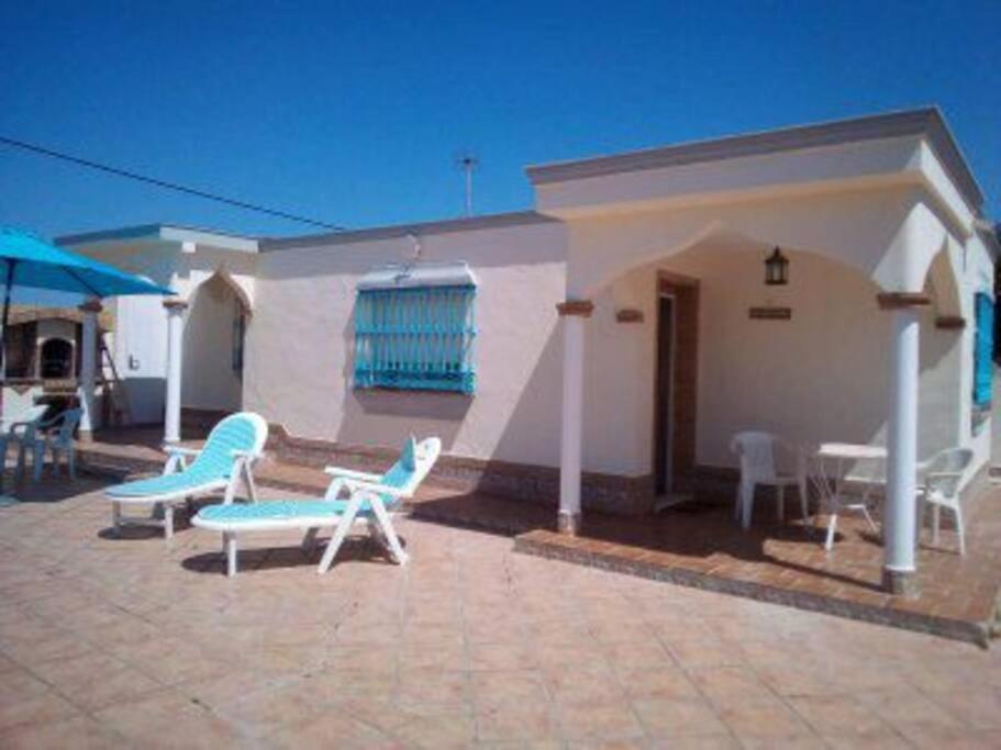 צ'יקלנה דה לה פרונטרה El Verano Azul Casa Con Piscina מראה חיצוני תמונה